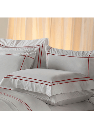 Fronha Premium Harmonious 100% Algodão Cetim 300 fios - Cor Branco