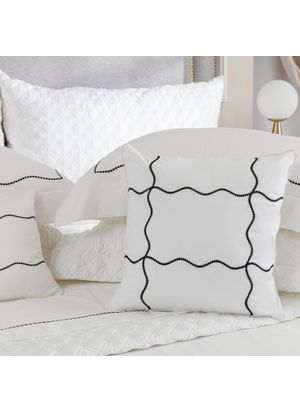 Almofada Decorativa Raggio Di Luna Breeze 100% Algodão Cetim 400 fios