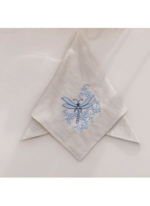 Guardanapo Bella Mesa Volare Blu 30% Linho 70% Tencel
