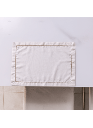 Jogo Americano Bella Mesa Monstera 30% Linho 70% Tencel
